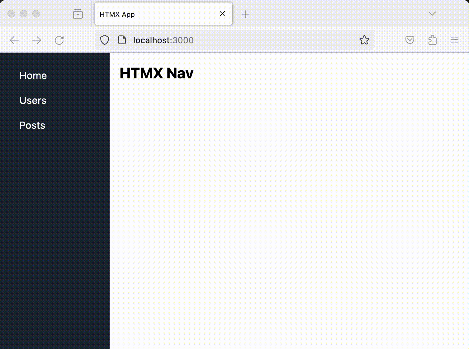Effortless Page Routing Using HTMX